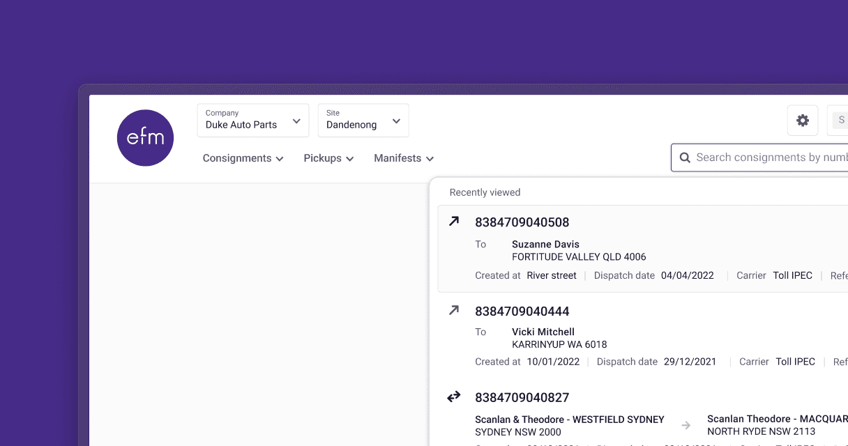 Improving navigation for enterprise customers